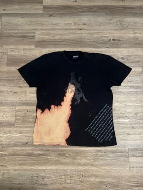 Internacional Concepts Washed Black T Shirt Size XXLarge